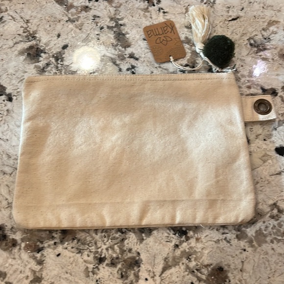5/$25 Karma Canvas Pouch: Not all who wander are lost - Picture 4 of 4